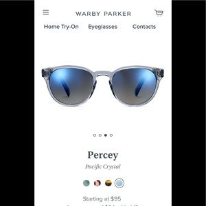 Brand new Warby Parker Percey sunglasses in Medium